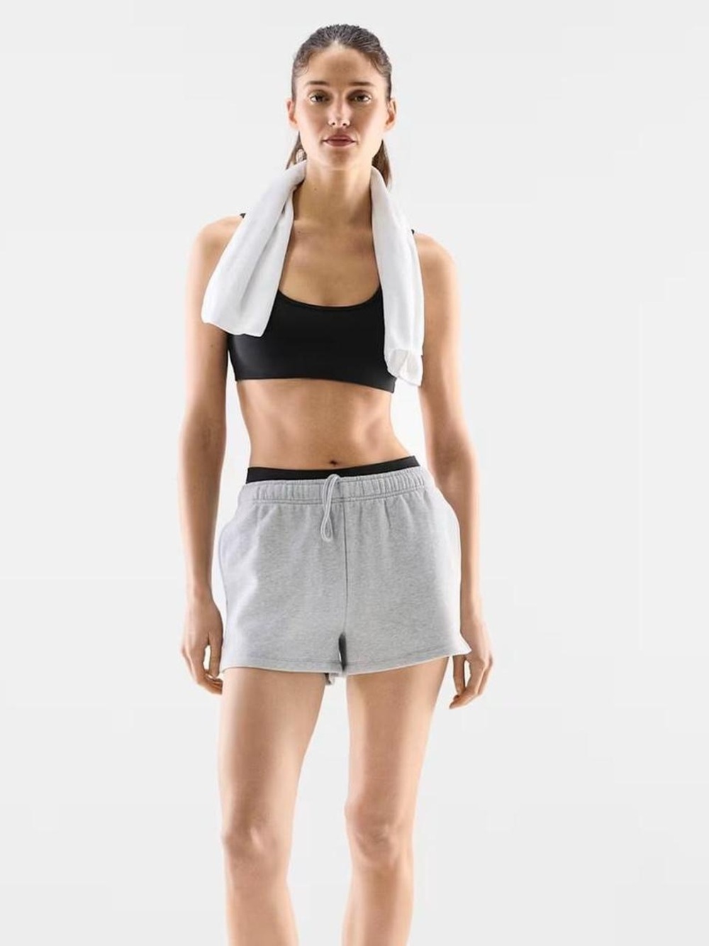 Aritzia TNA LIFE Mini Bra Top - A/B Cup Black Large